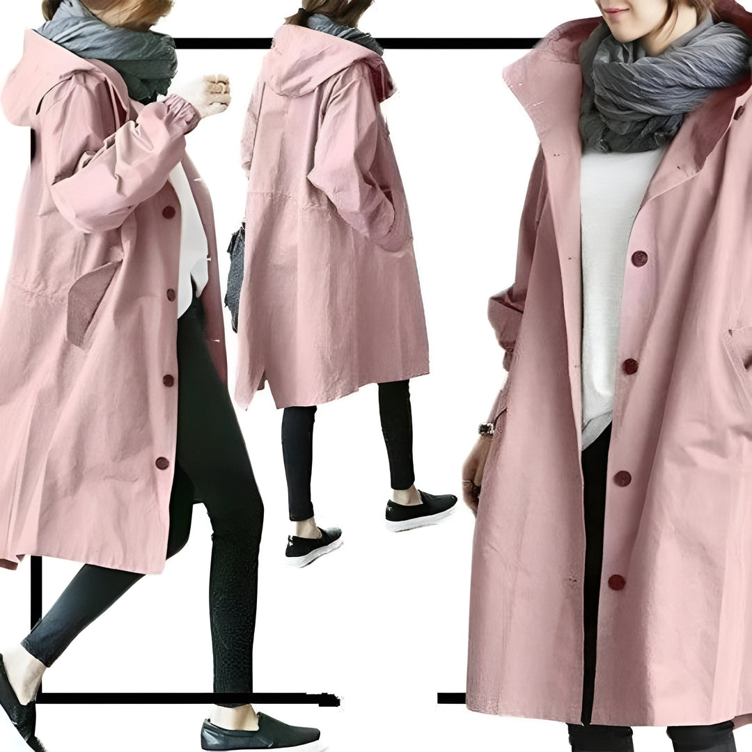 Lieke™ Eleganter und wasserabweisender Trenchcoat