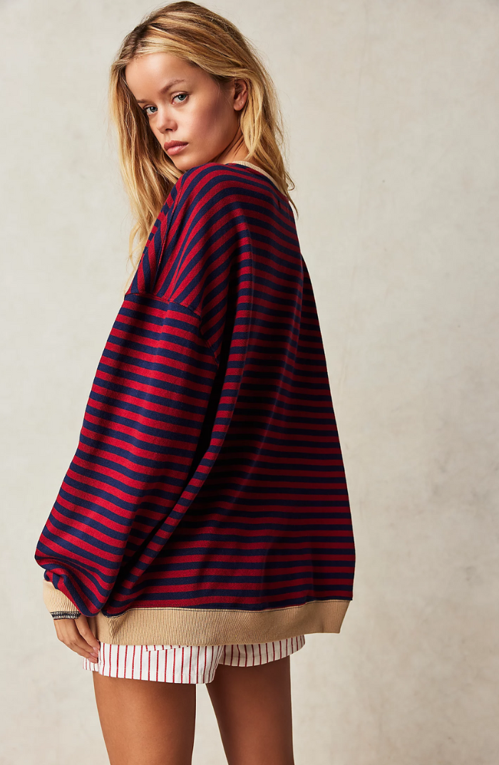 Gabriella™ Gestreifter Pullover