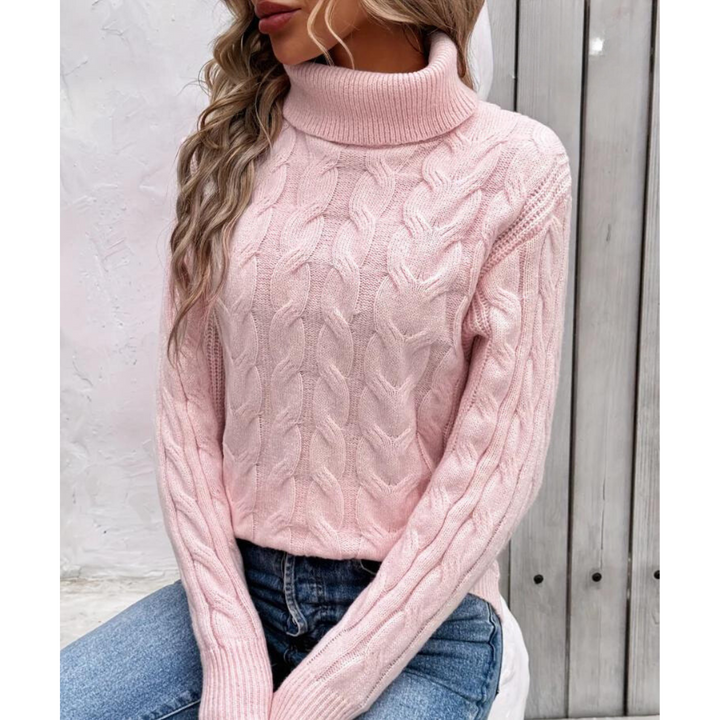 Ziva™ Eleganter Rollkragenpullover