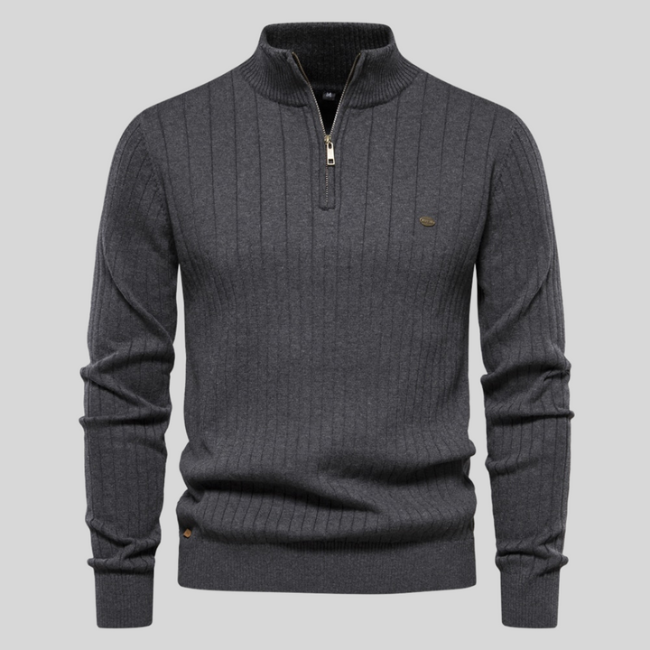 Luca™ Modischer Zip-up Pullover