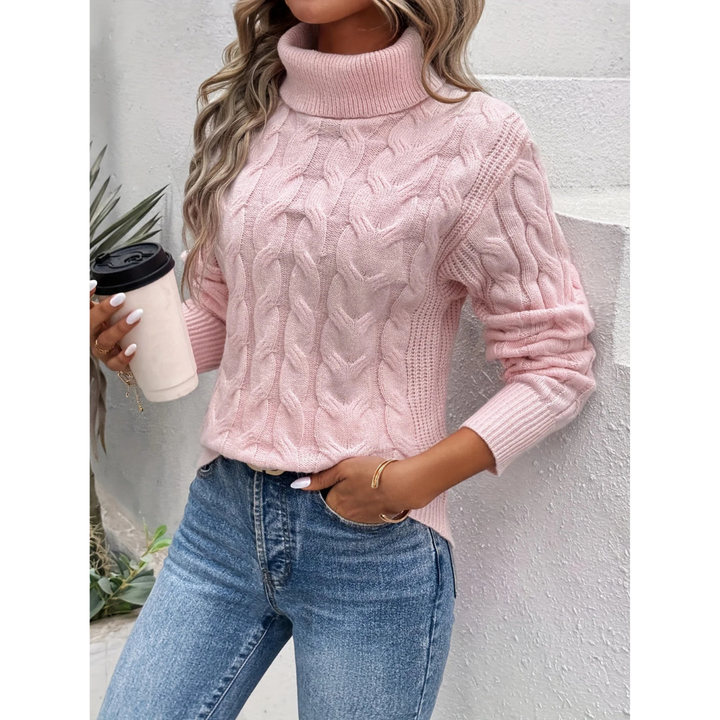 Ziva™ Eleganter Rollkragenpullover