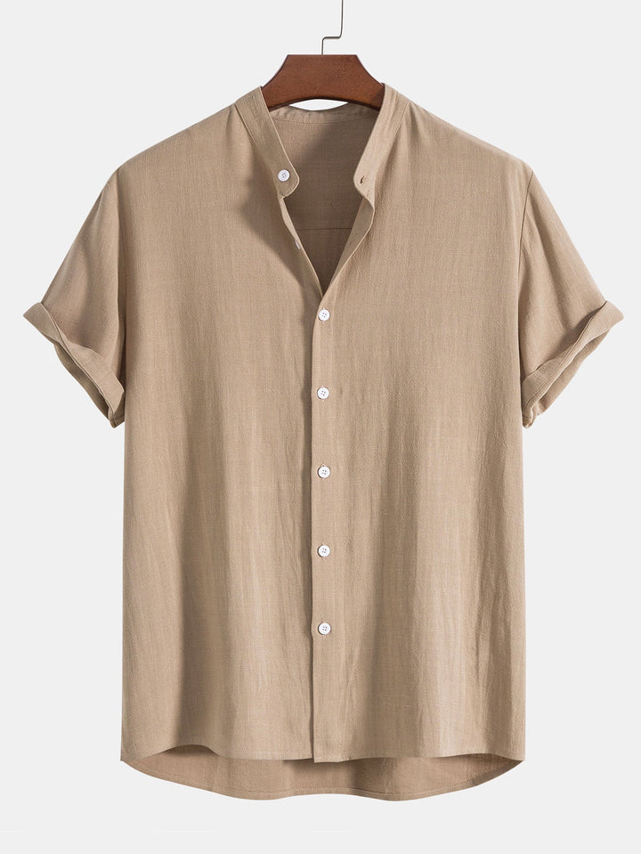 VINCE™ Elegantes Ensemble aus Leinenhemd und Hose