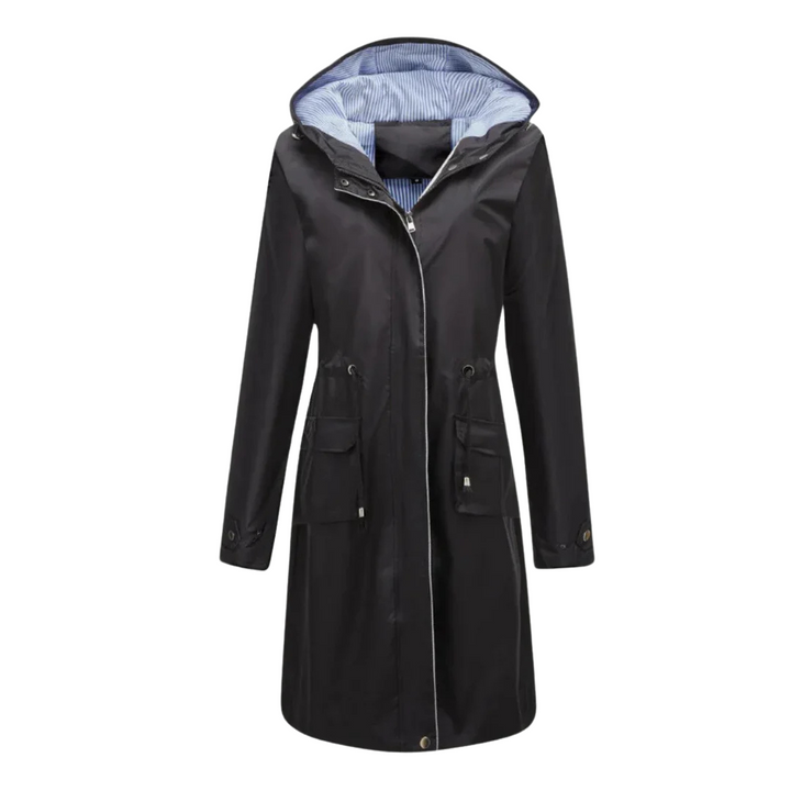 Naya™ Waterproof Hooded Trench Coat