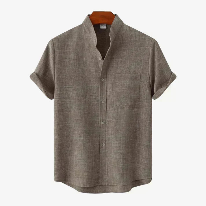 LAWRENCE™ Stilvolles Leinenhemd