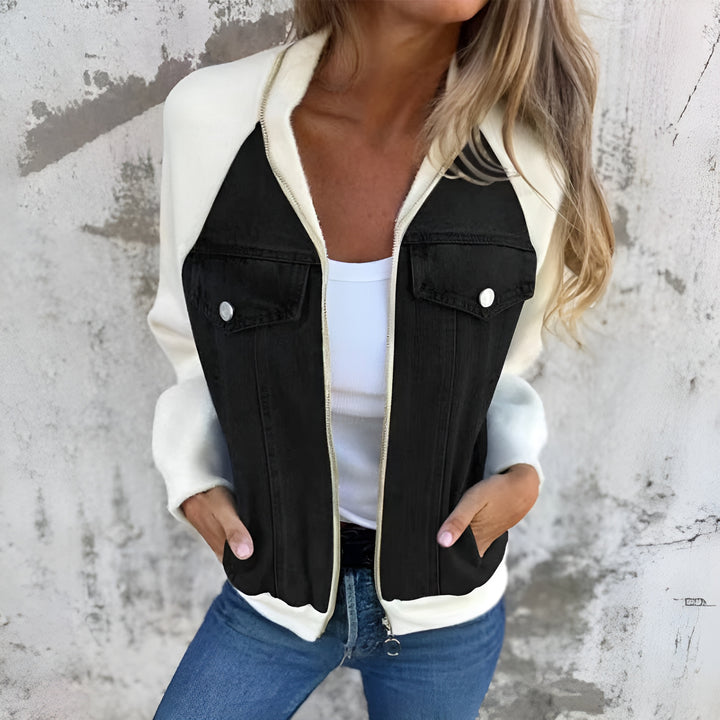 Lotte™ Kreative Denim Split Jacke
