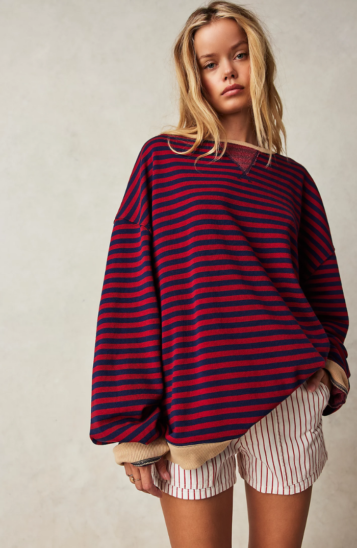 Gabriella™ Gestreifter Pullover