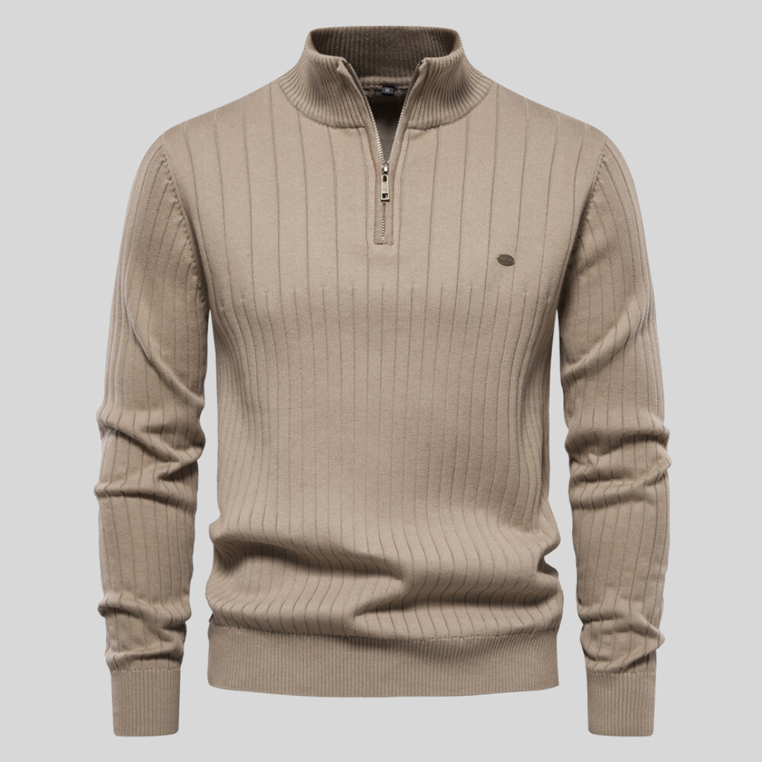 Luca™ Modischer Zip-up Pullover