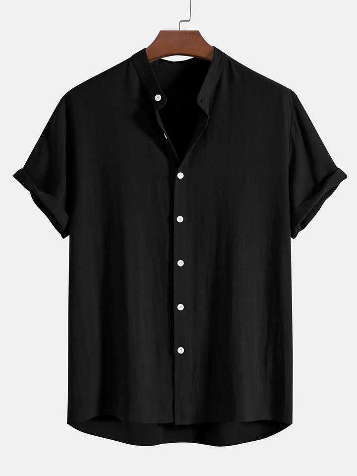 VINCE™ Elegantes Ensemble aus Leinenhemd und Hose