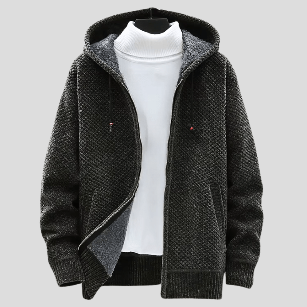 Quentin™ | Sherpa-Lined Zip Hoodie