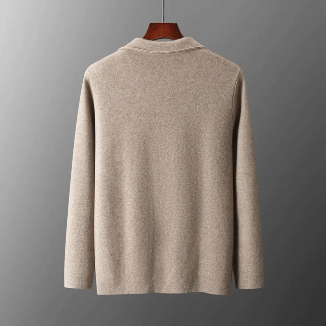 Caleb™ Strickjacke aus Merinowolle