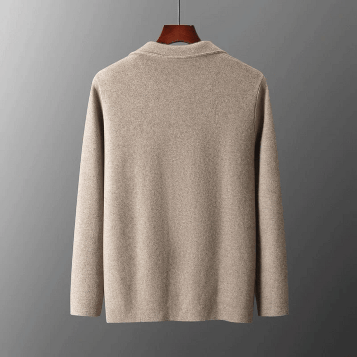 Caleb™ Strickjacke aus Merinowolle