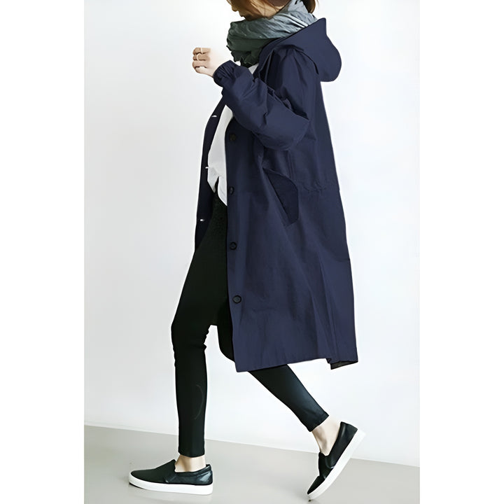 Lieke™ Eleganter und wasserabweisender Trenchcoat