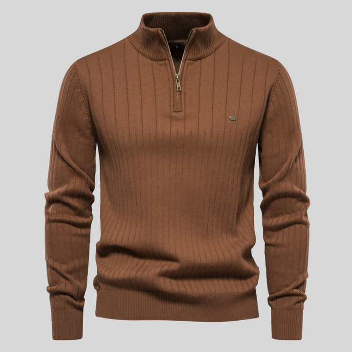 Luca™ Modischer Zip-up Pullover