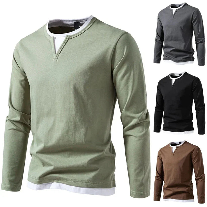 Nico™ modernes Langarm-T-Shirt