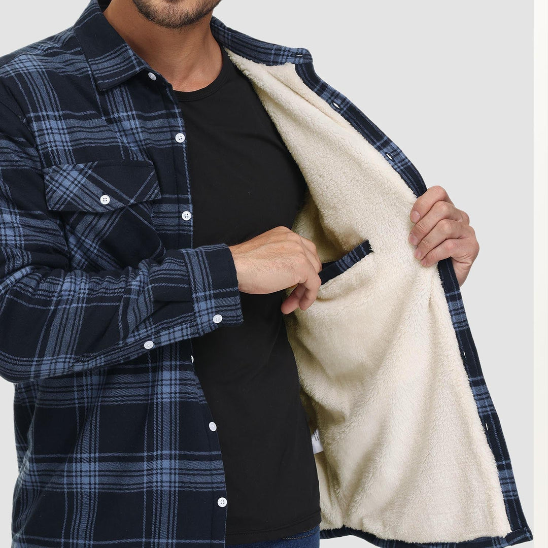 Emiel™ karierte Hemdjacke