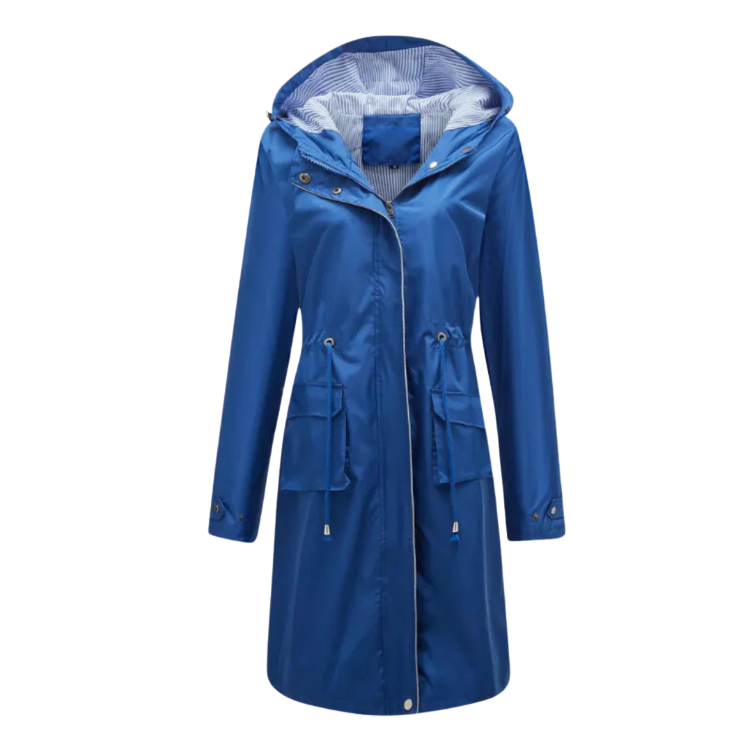 Naya™ Waterproof Hooded Trench Coat