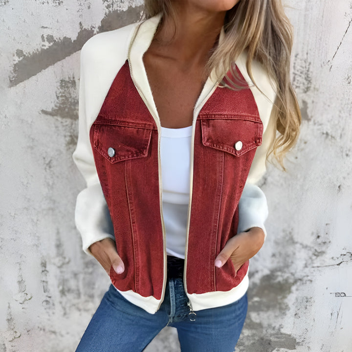 Lotte™ Kreative Denim Split Jacke