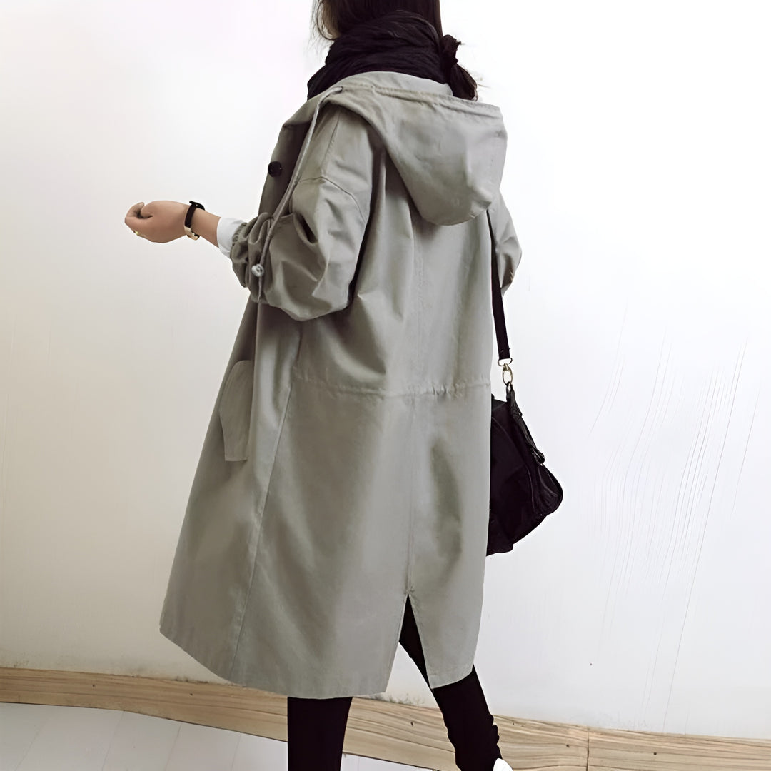 Lieke™ Eleganter und wasserabweisender Trenchcoat