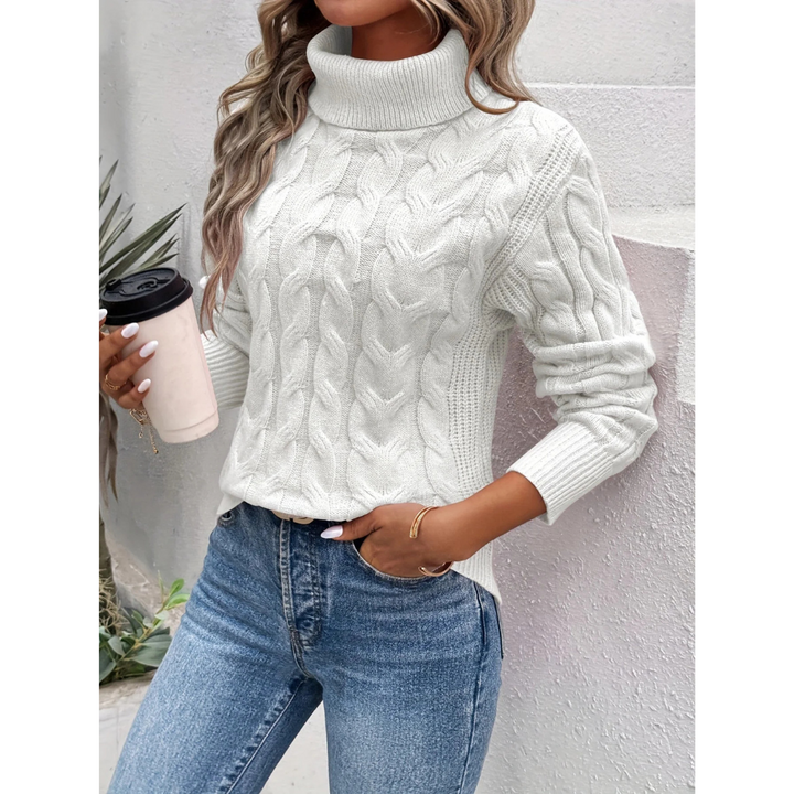 Ziva™ Eleganter Rollkragenpullover