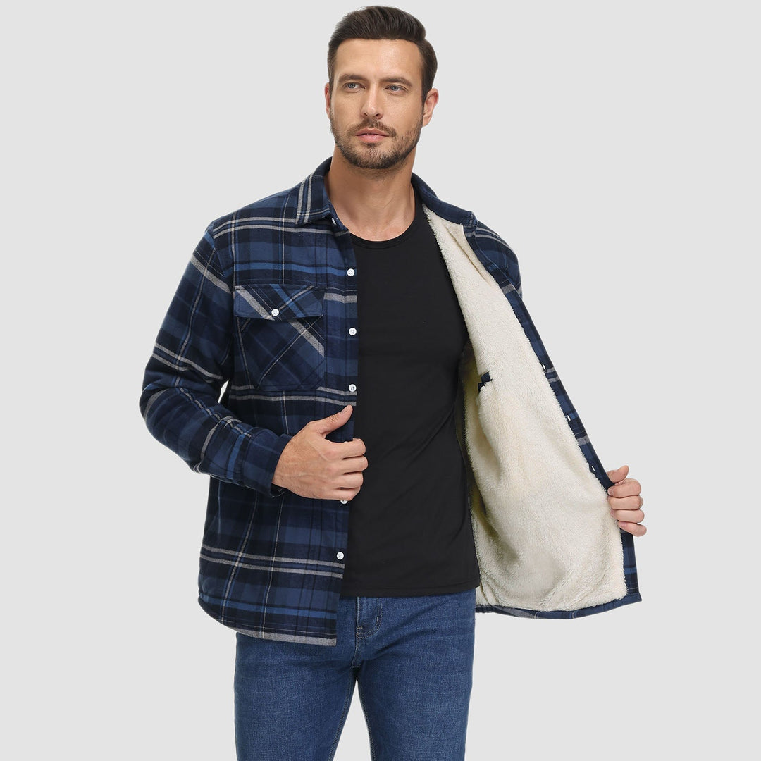 Emiel™ karierte Hemdjacke