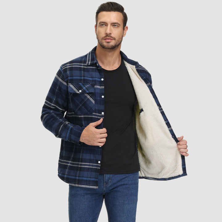 Emiel™ karierte Hemdjacke