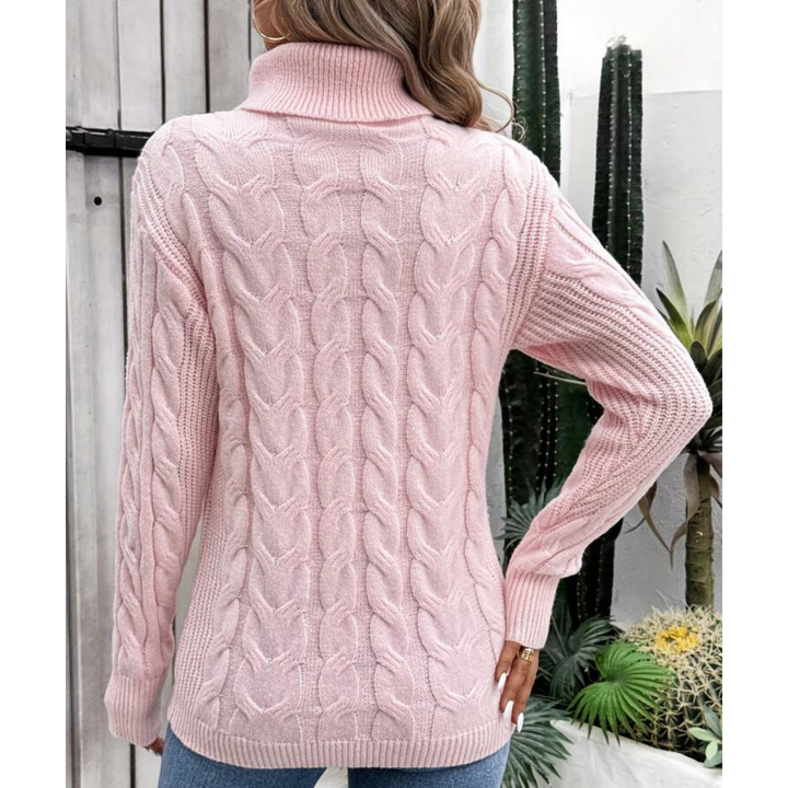 Ziva™ Eleganter Rollkragenpullover