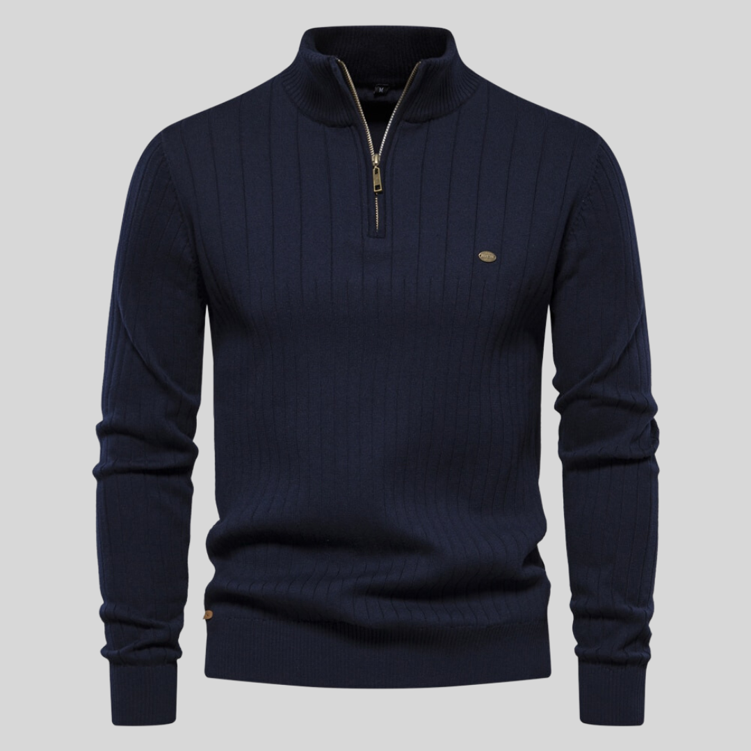 Luca™ Modischer Zip-up Pullover