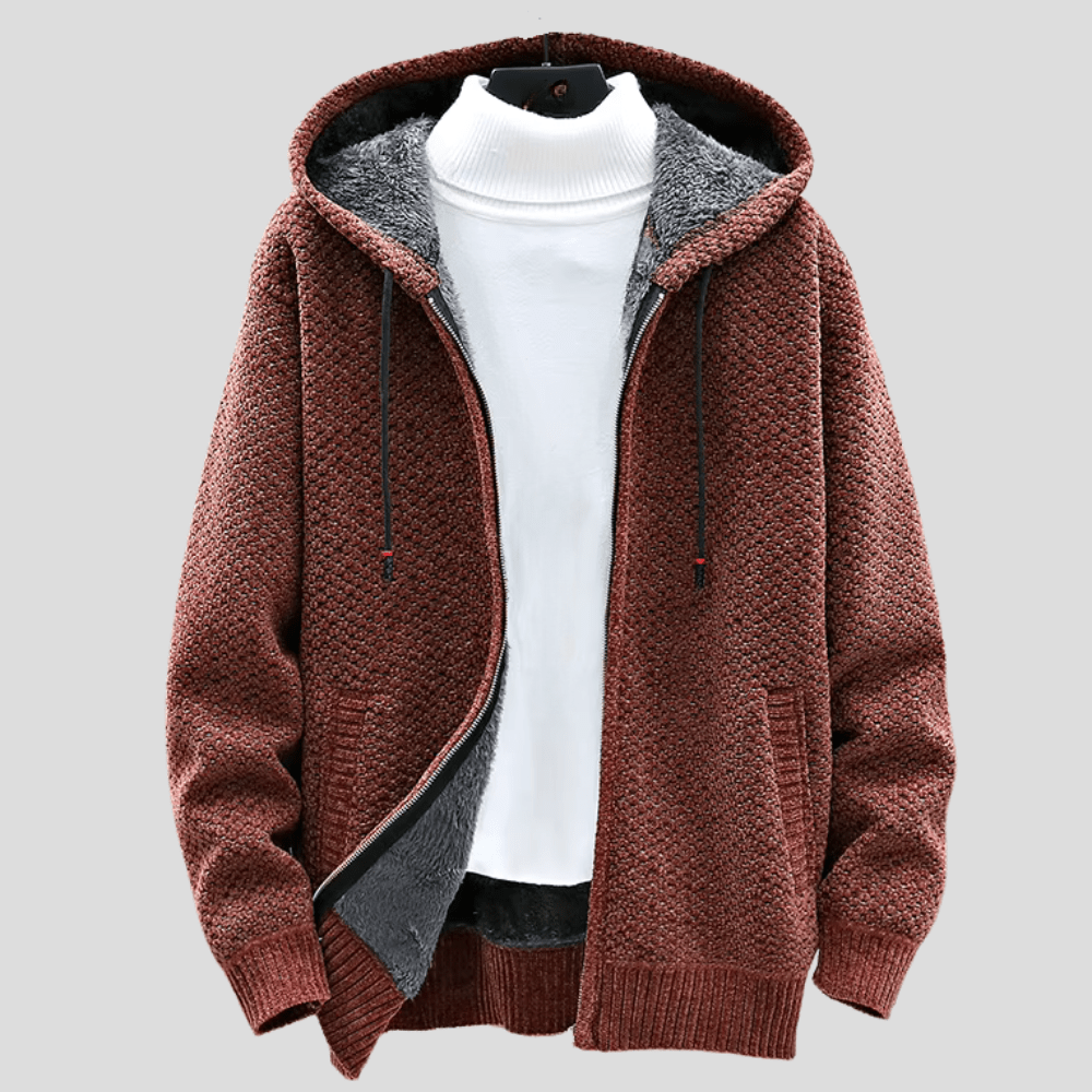 Quentin™ | Sherpa-Lined Zip Hoodie