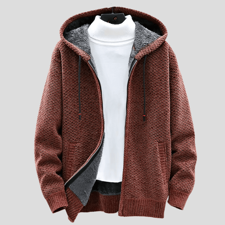 Quentin™ | Sherpa-Lined Zip Hoodie