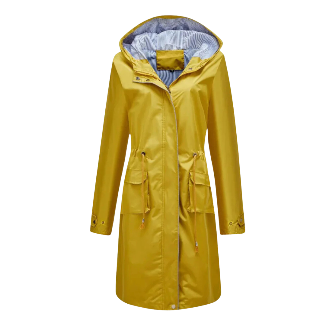 Naya™ Waterproof Hooded Trench Coat