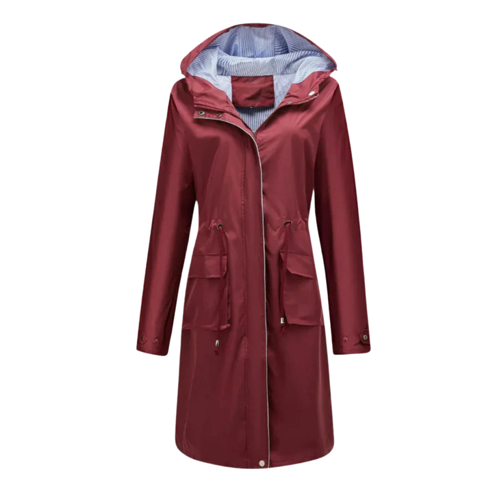 Naya™ Waterproof Hooded Trench Coat