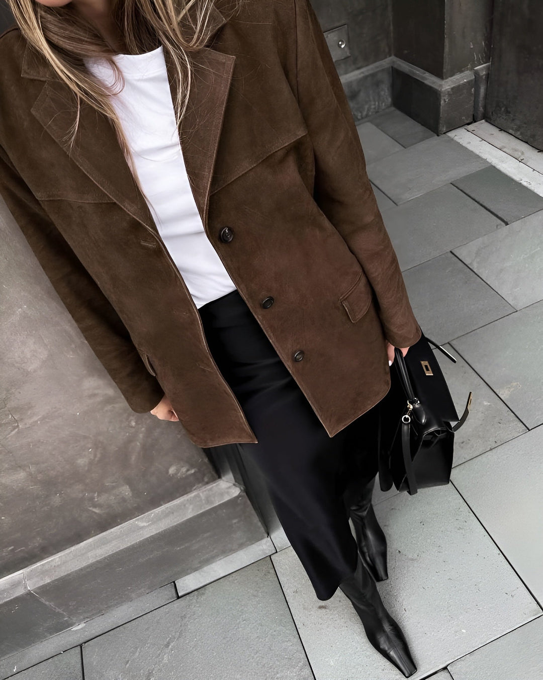 Desi™ Blazer aus Wildleder