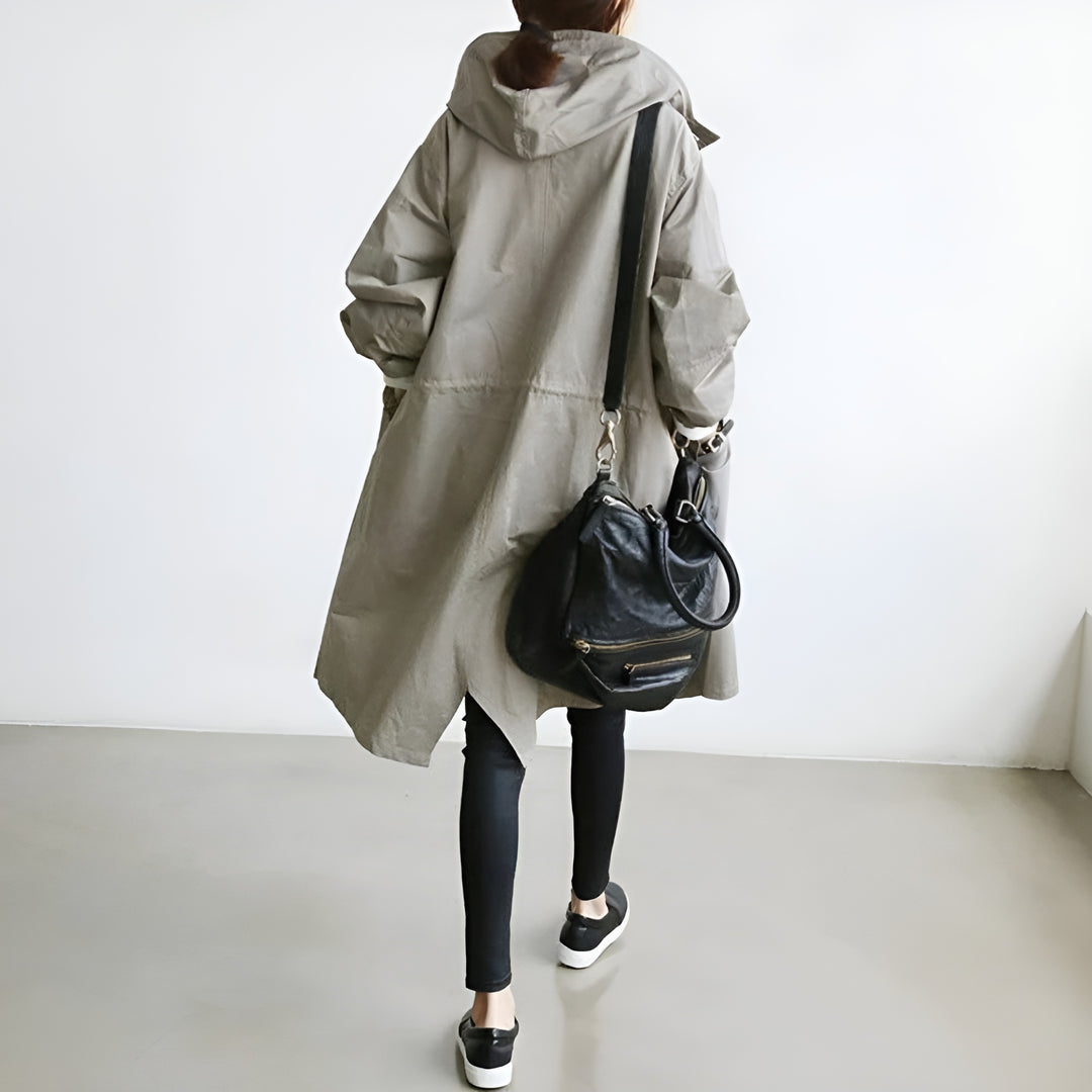 Lieke™ Eleganter und wasserabweisender Trenchcoat