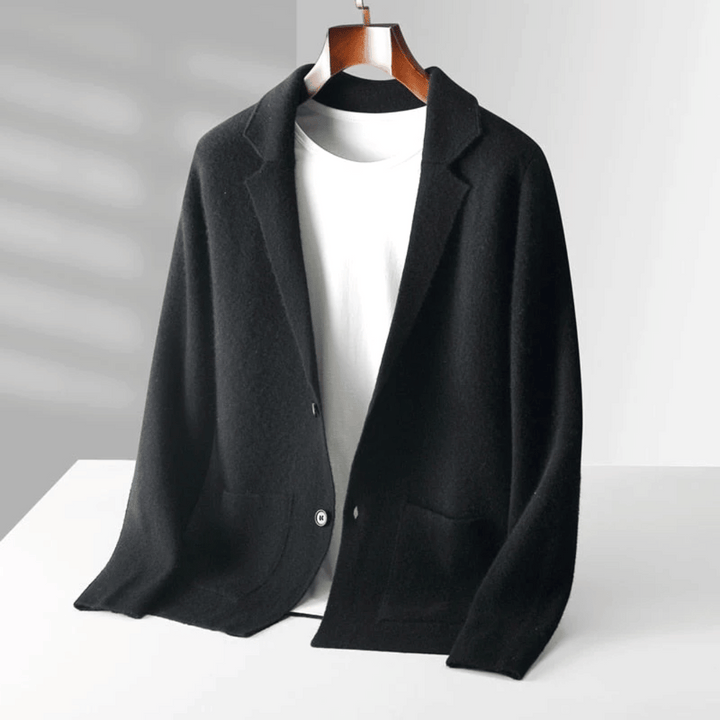 Caleb™ Strickjacke aus Merinowolle