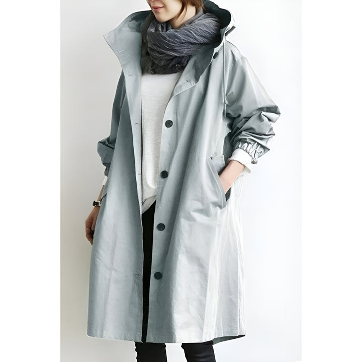 Lieke™ Eleganter und wasserabweisender Trenchcoat
