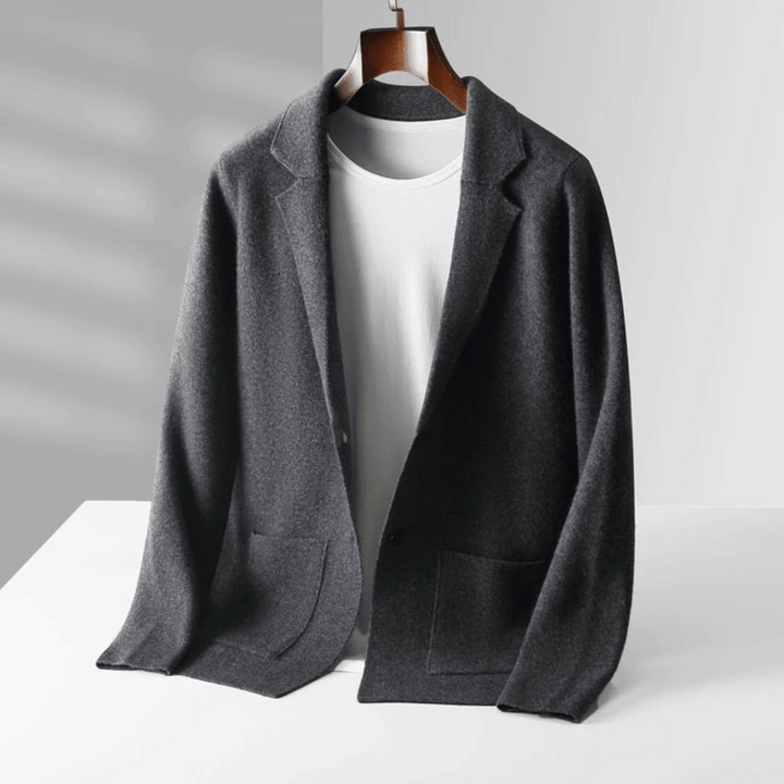 Caleb™ Strickjacke aus Merinowolle