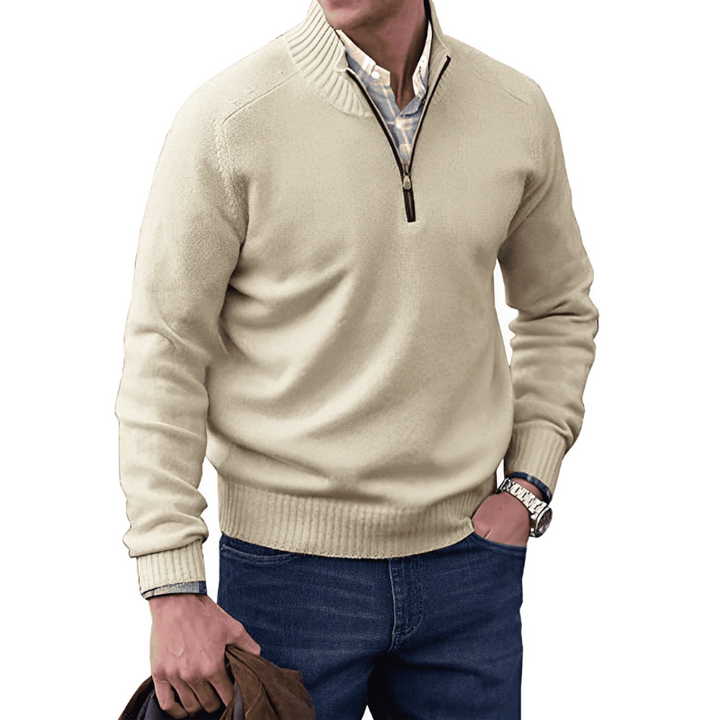 Zayden™ eleganter zippered sweater