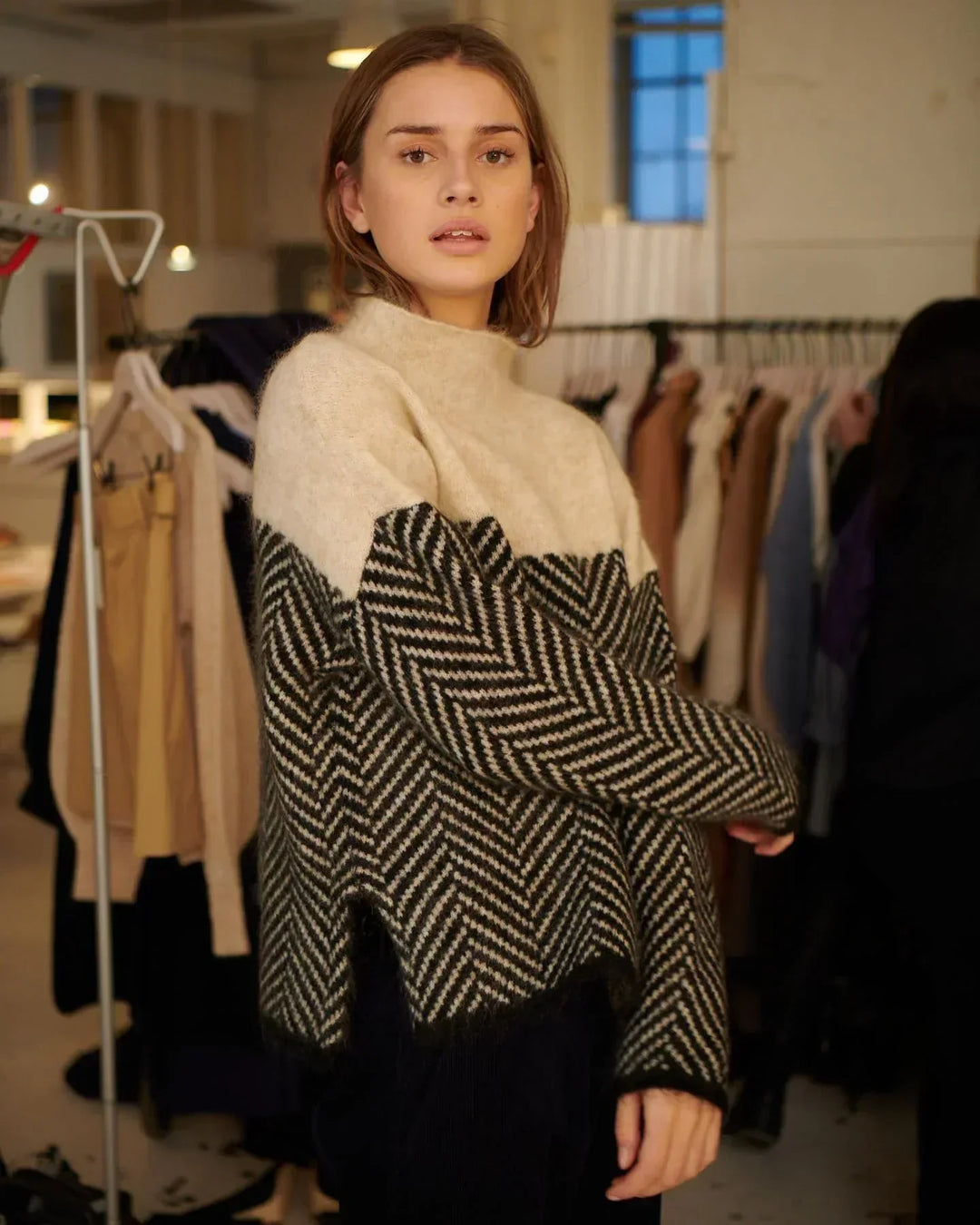Yara™ Rollkragenpullover mit Stil