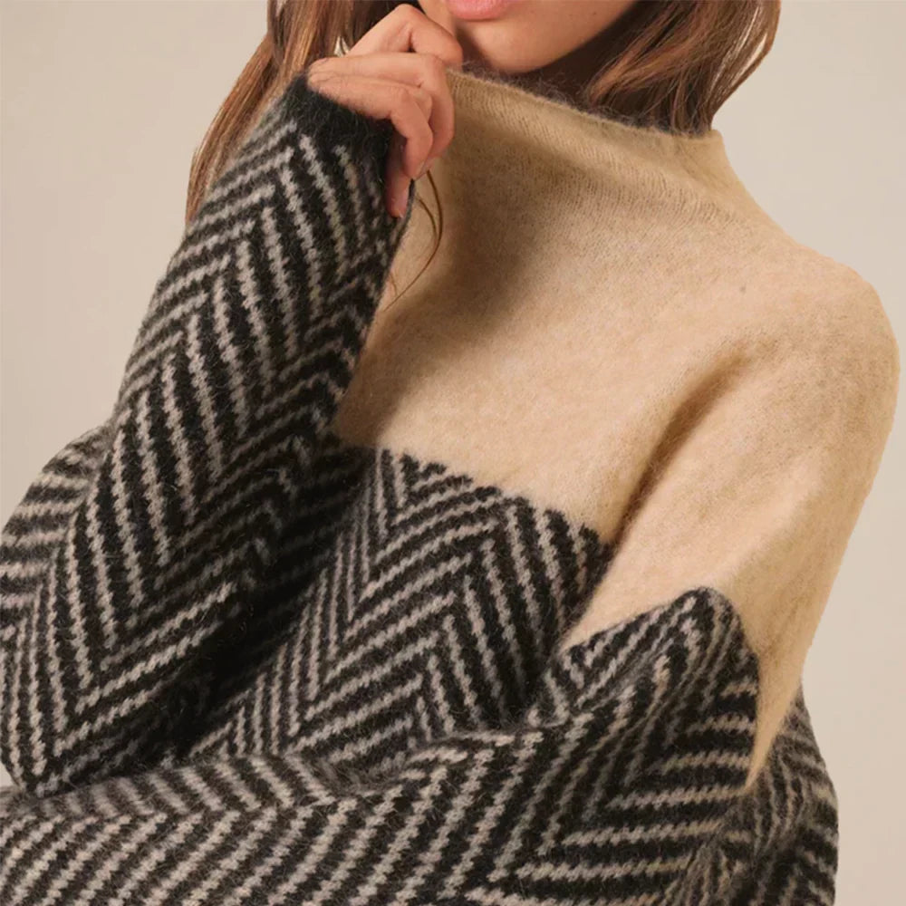 Yara™ Rollkragenpullover mit Stil