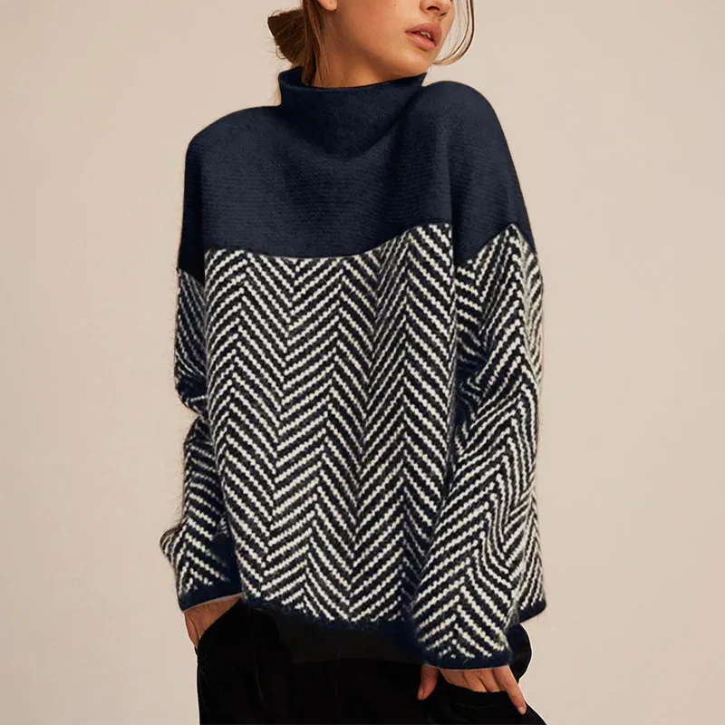 Yara™ Rollkragenpullover mit Stil