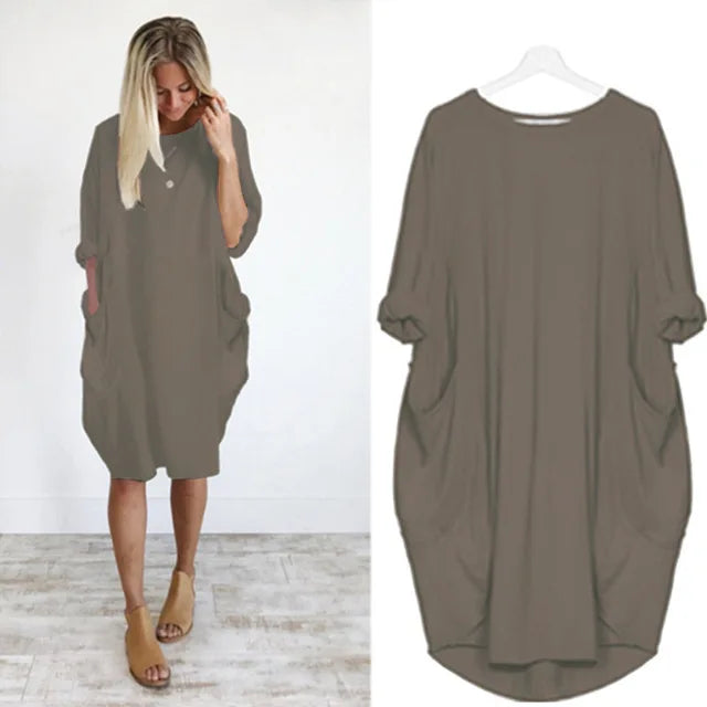 Eliza™ Kleid mit Taschen
