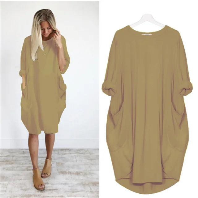 Eliza™ Kleid mit Taschen