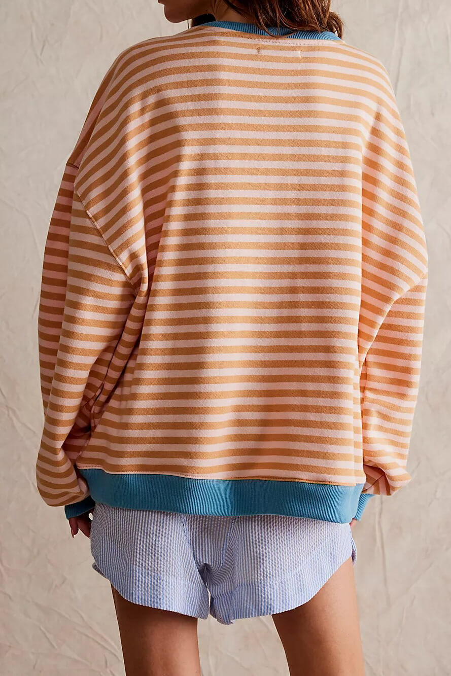 Gabriella™ Gestreifter Pullover