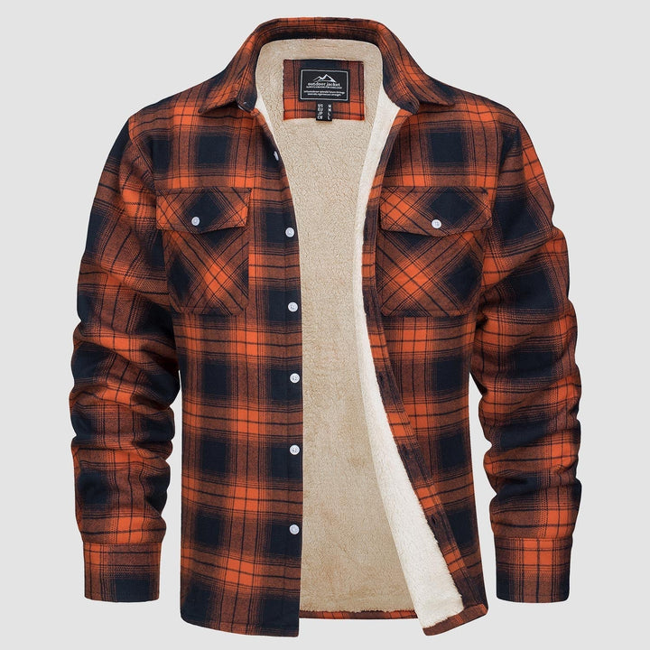 Emiel™ karierte Hemdjacke