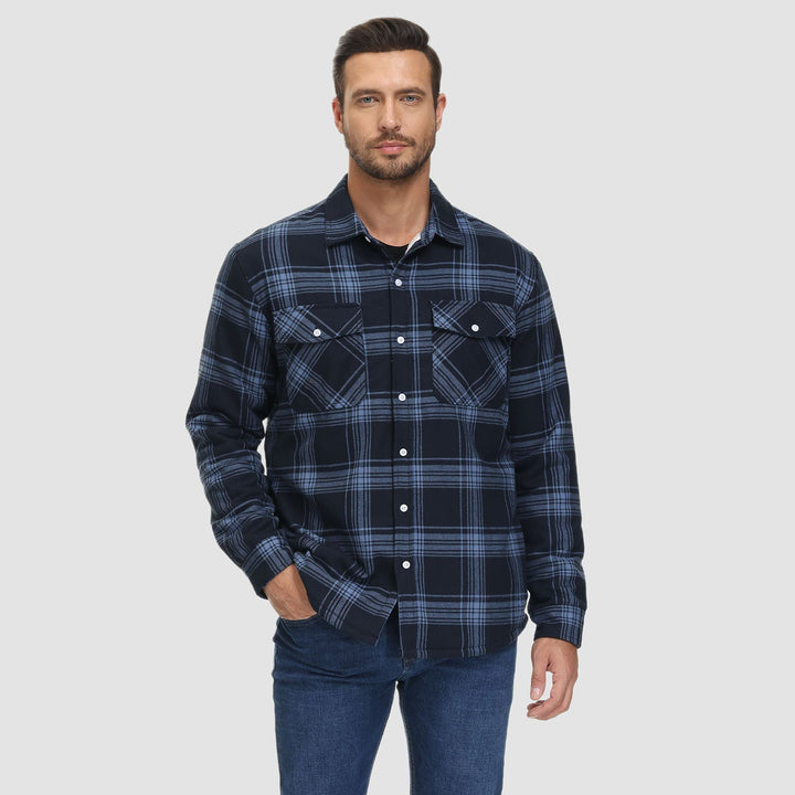 Emiel™ karierte Hemdjacke