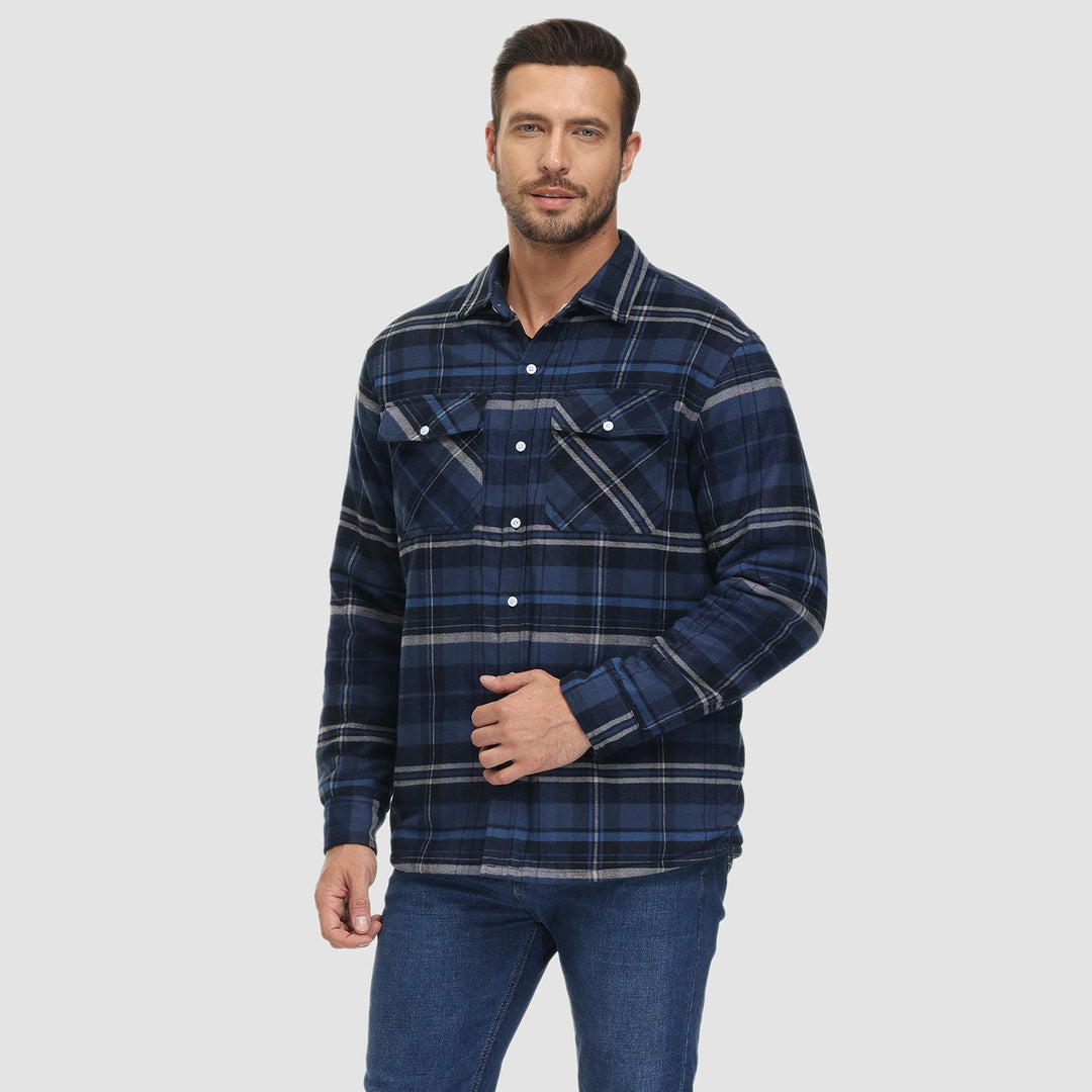 Emiel™ karierte Hemdjacke
