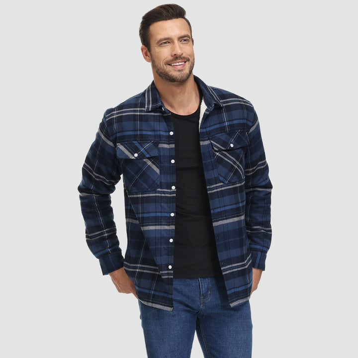Emiel™ karierte Hemdjacke