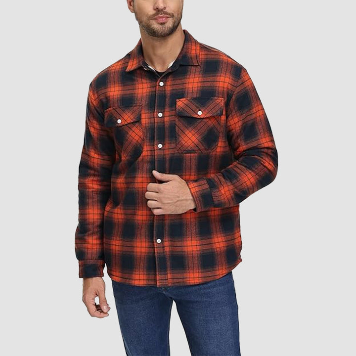 Emiel™ karierte Hemdjacke