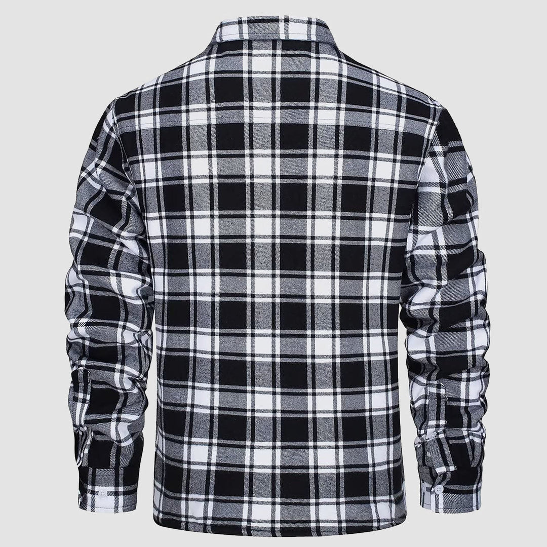 Emiel™ karierte Hemdjacke