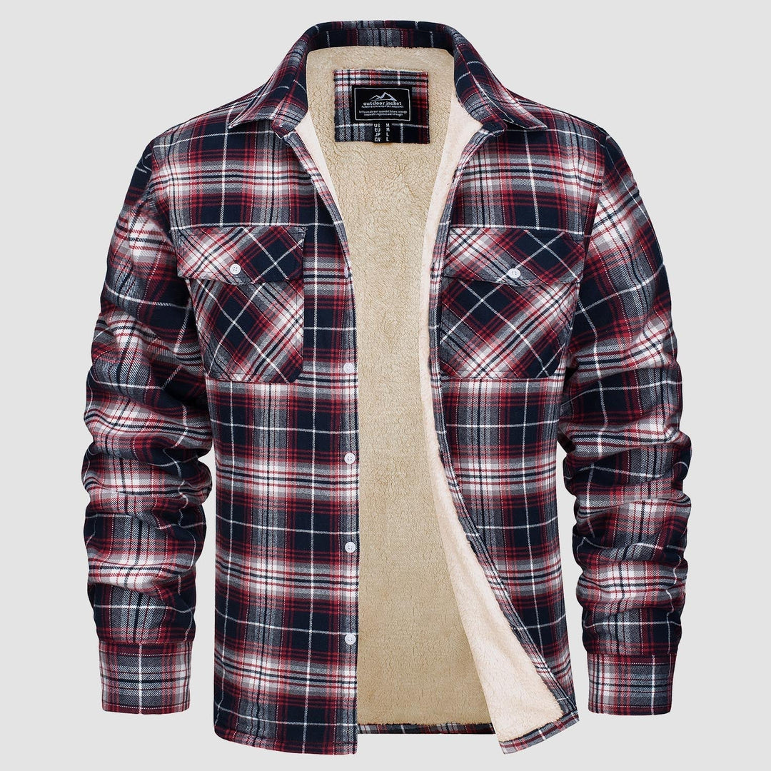 Emiel™ karierte Hemdjacke